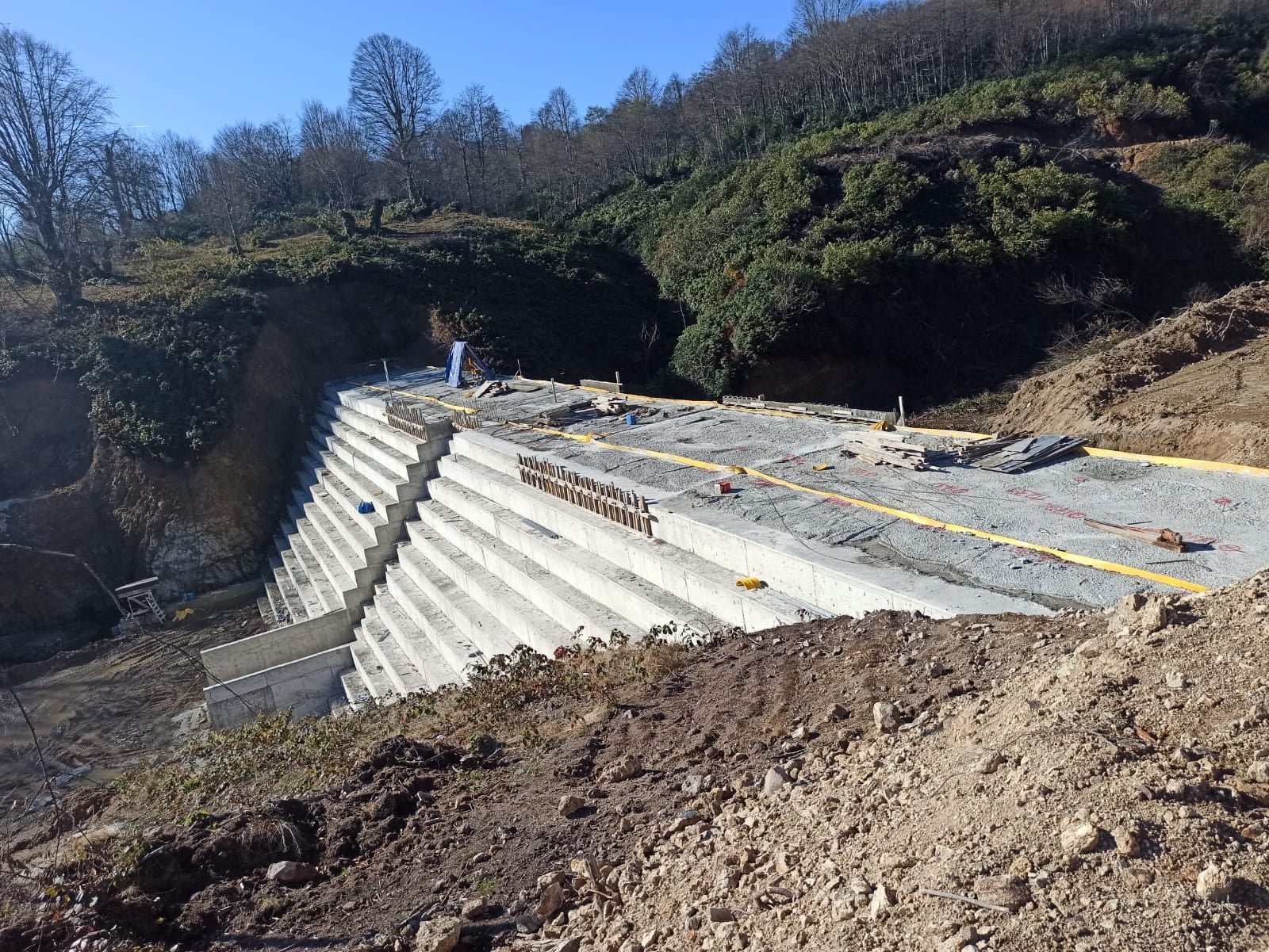 Giresun, Piraziz Sel Kapanı İşinde Sona Yaklaşıldı