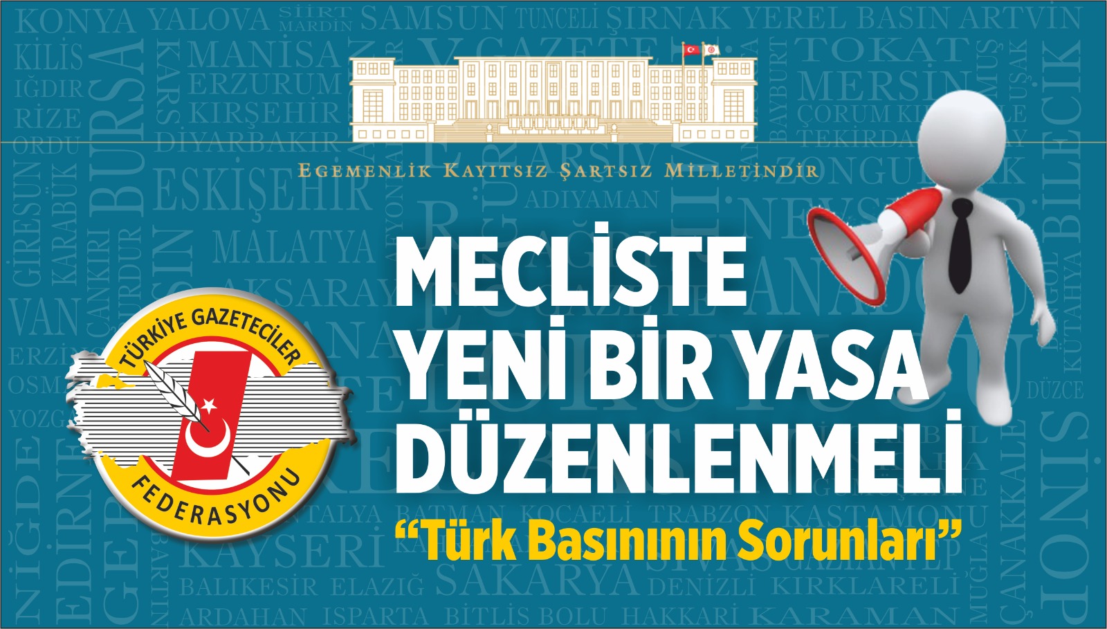 “Mecliste Yeni Bir Yasa Düzenlenmeli”