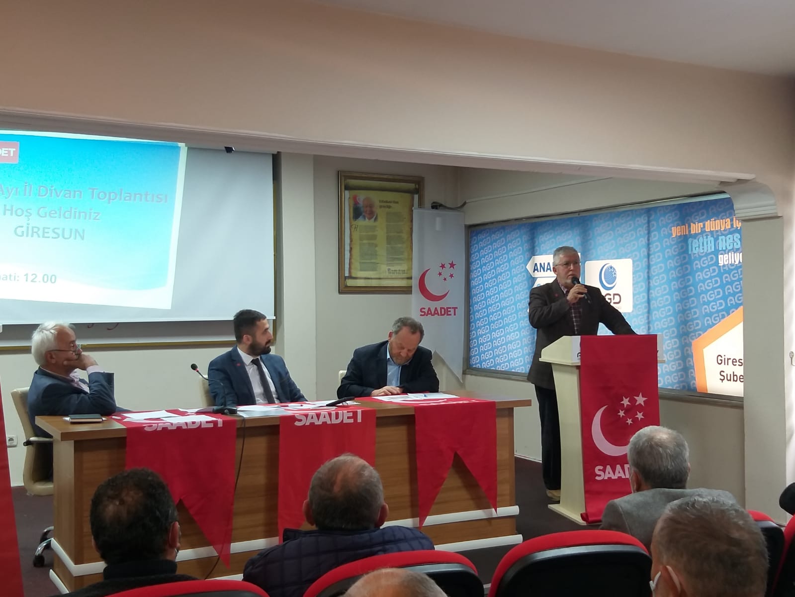 Saadet Partisi Kasım Ayı İl Divan Toplantısı Yapıldı
