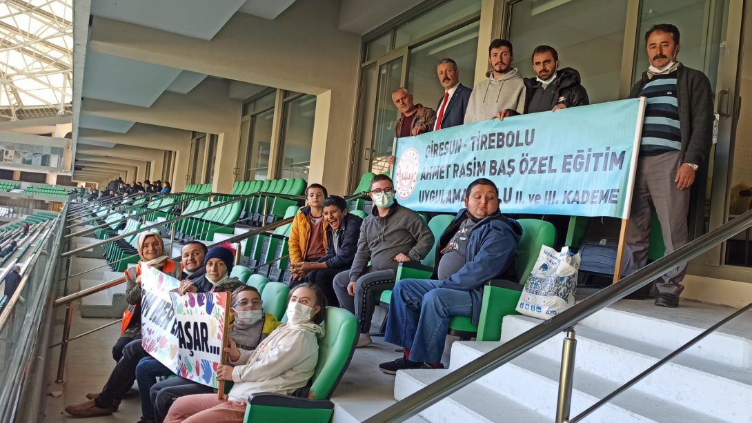 “Özel Çocuklarımızla Tribünler Daha Bir Güzel”