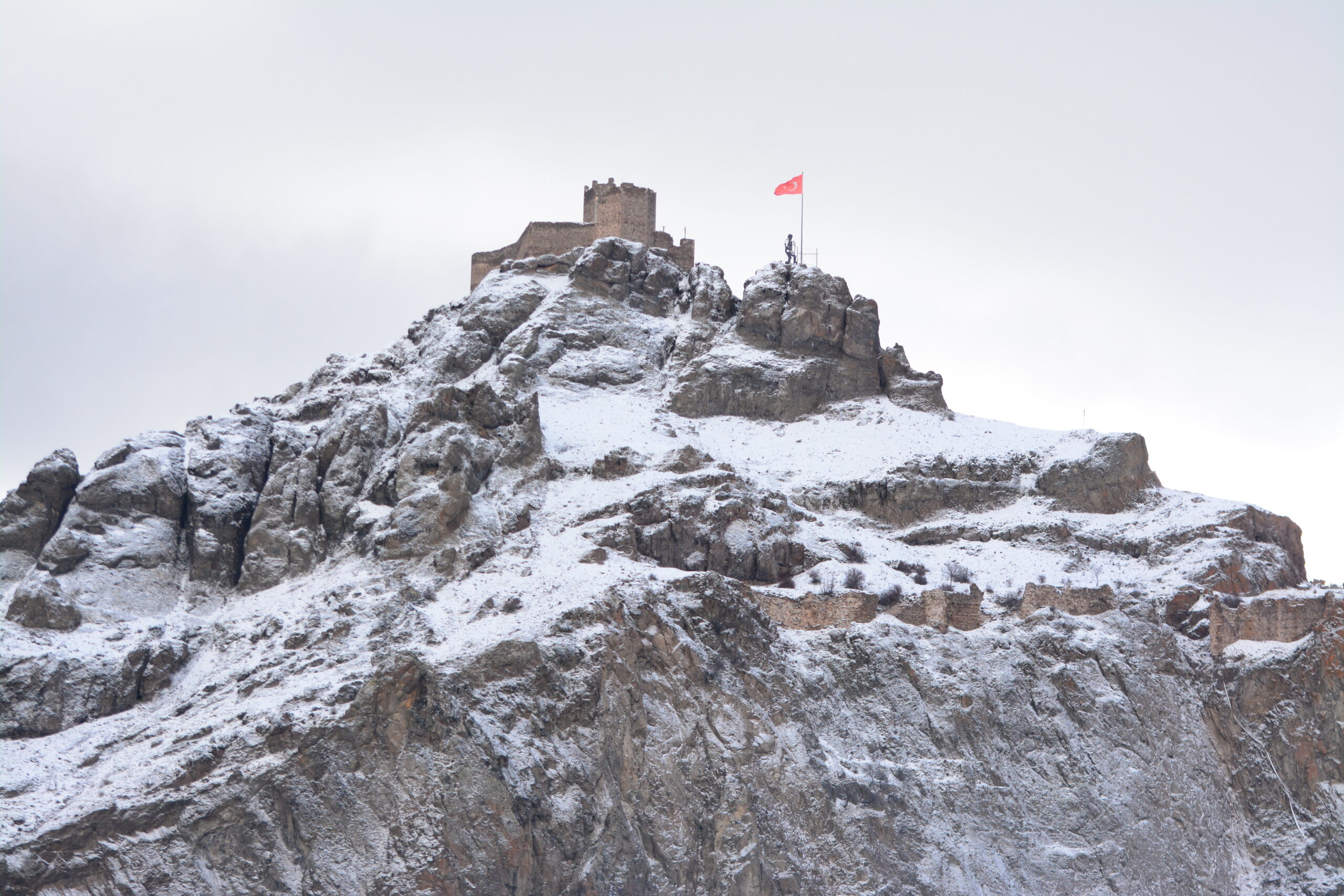 Giresun’da Kar Etkili Oluyor