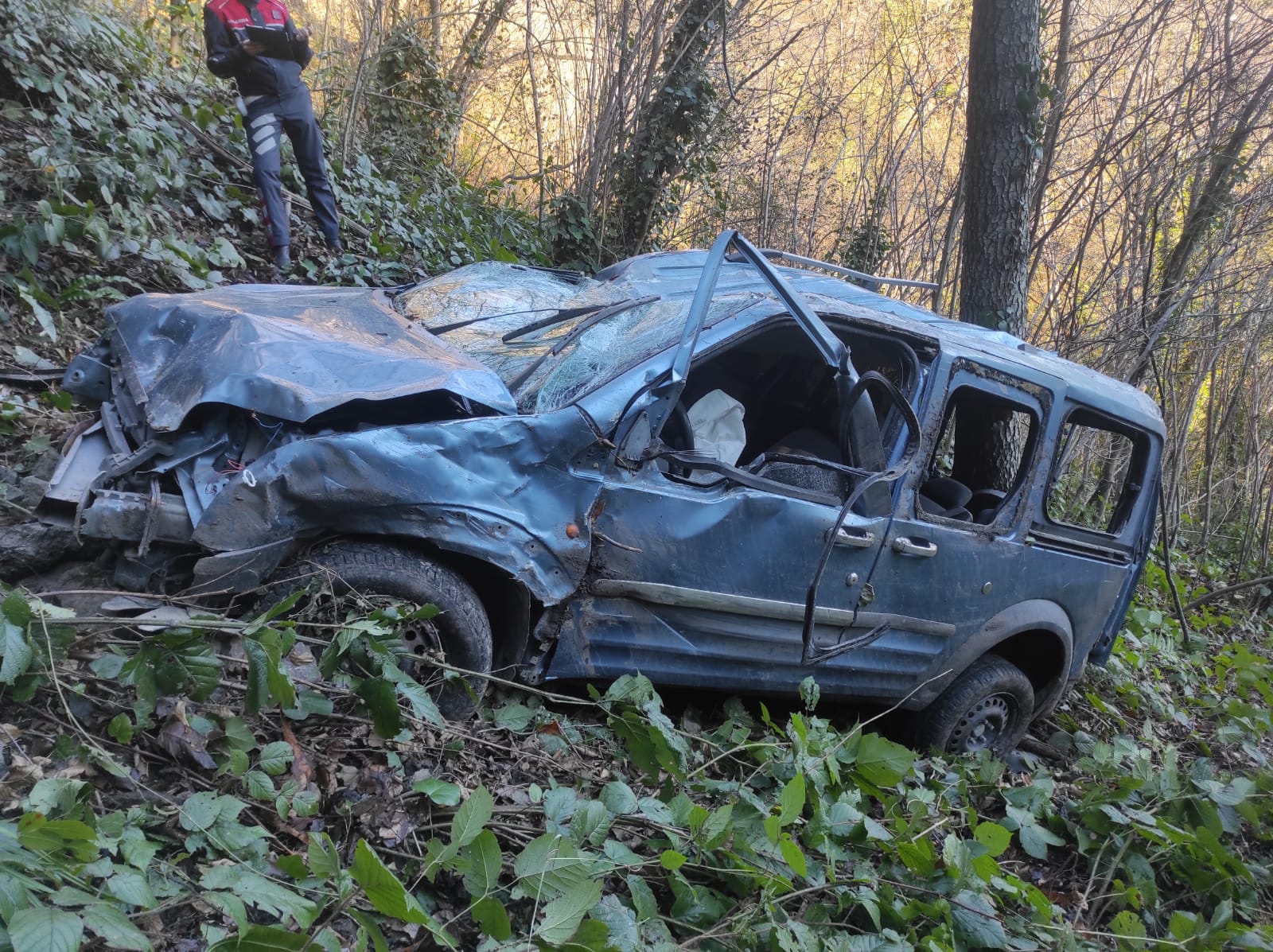 Giresun’da Haber Alınamayan Kişinin Trafik Kazasında Hayatını Kaybettiği Belirlendi