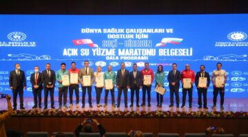 “Soçi-Giresun 320 Km Açık Su Yüzme Maratonu” Belgeselinin Galası Gerçekleştirildi