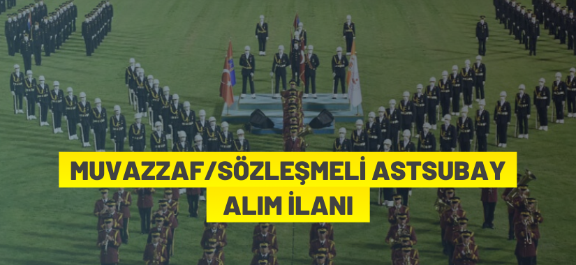 Jandarma ve Sahil Güvenlik Akademisi Başkanlığı astsubay alım ilanı