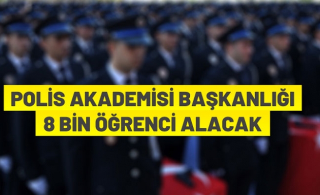 Polis Akademisi Öğrenci Alacak