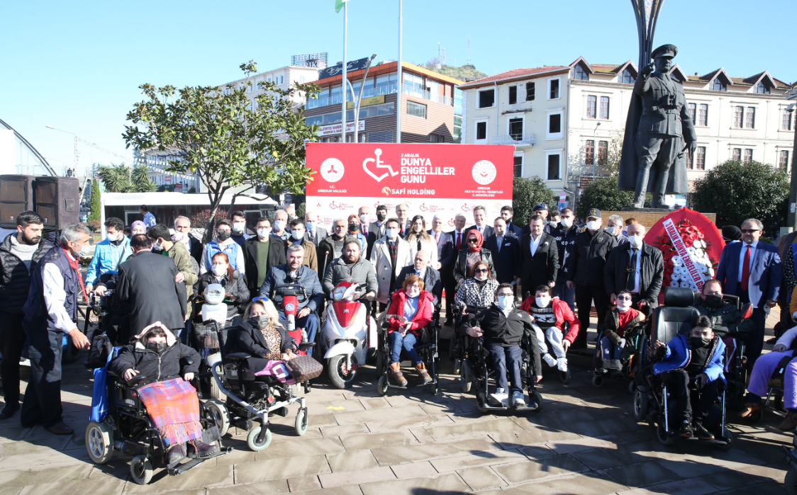 Giresun’da 94 Engellinin Tekerlekli ve Akülü Sandalye İhtiyacı Karşılandı