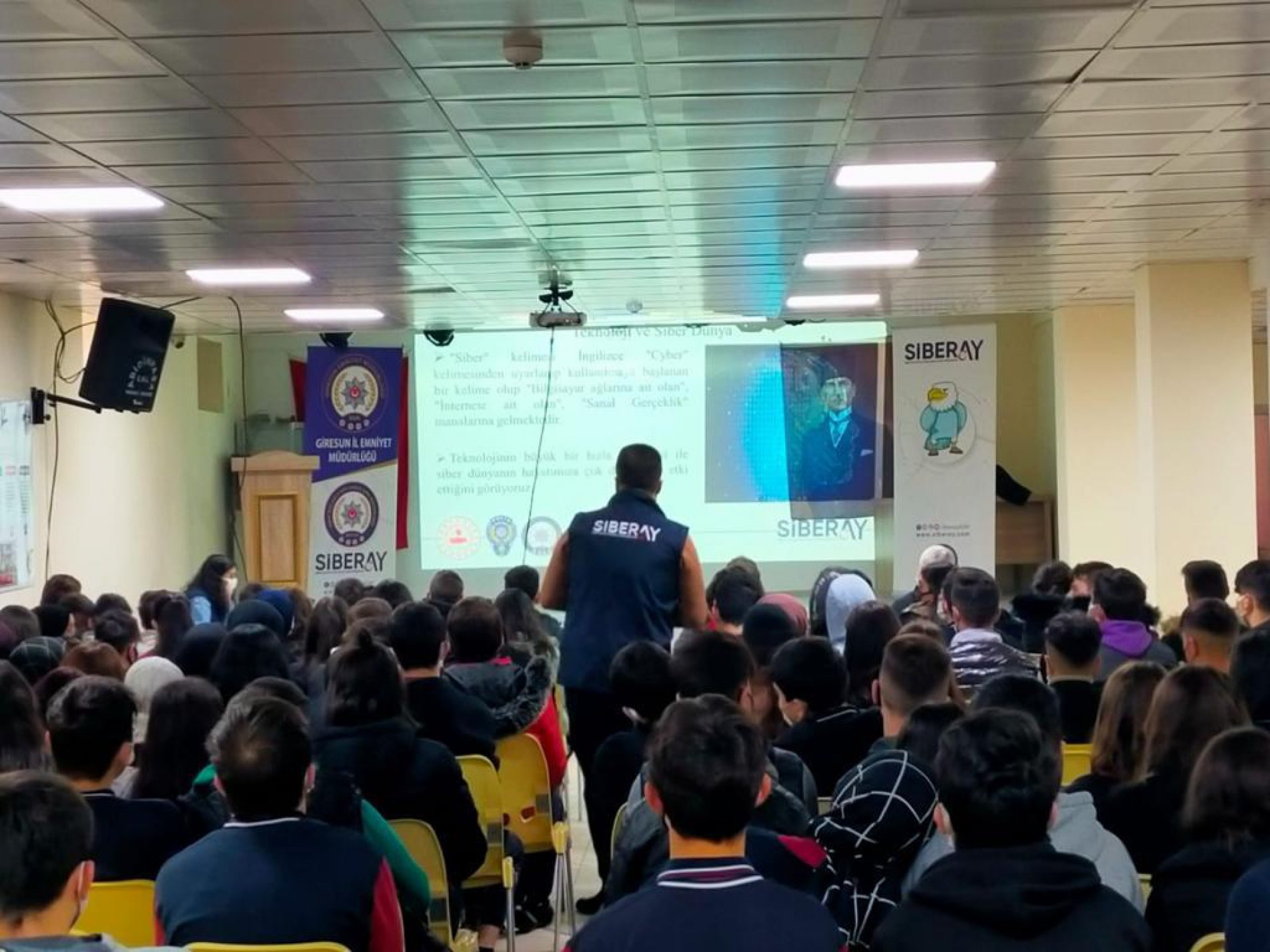 Giresun’da “SİBERAY Farkındalık Projesi Seminerleri” Düzenlendi