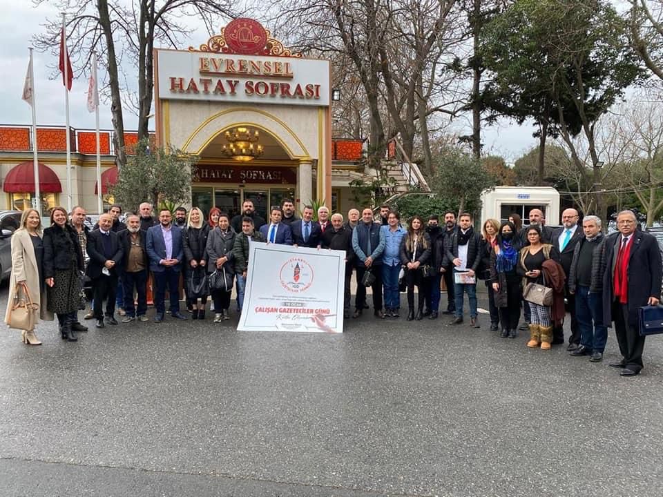 İGD Başkanı Mehmet Mert, 10 Ocak Çalışan Gazeteciler Günü’nü Kahvaltı İle Kutladı