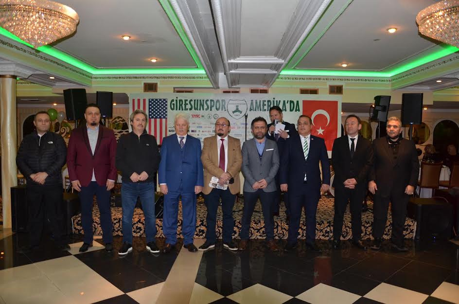 ABD’de Muhteşem Giresunspor Gecesi