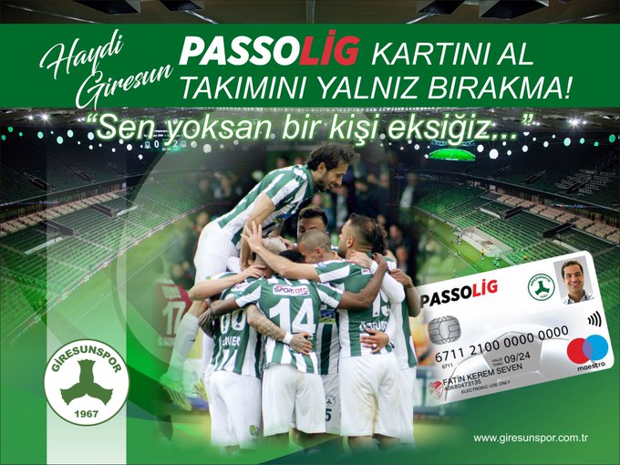 Giresunspor, Passolig’de de Yükseliyor