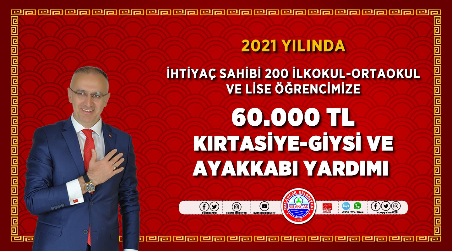 Bulancak Belediyesi 2021 Yılında 1 Milyon 308 Bin Lira Sosyal Yardım Yaptı