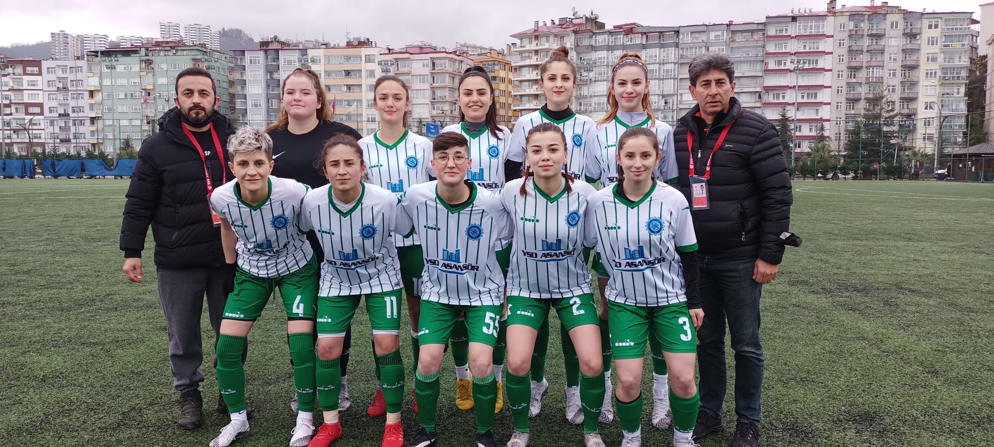 Giresun Sanayispor Kadın Futbol Takımından 3’te 3