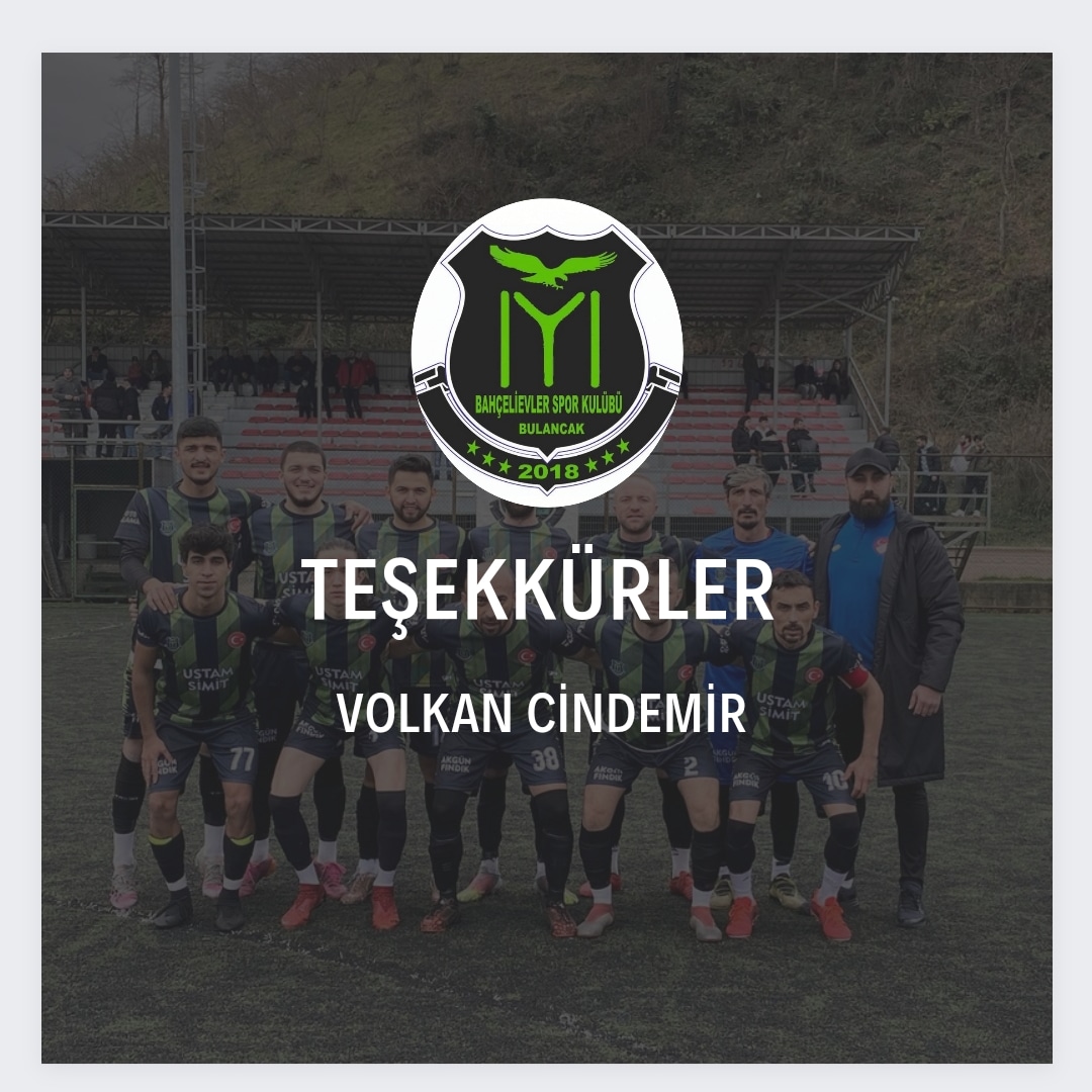 Bahçelievlerspor, Volkan Cindemir ile Yollarını Ayırdı