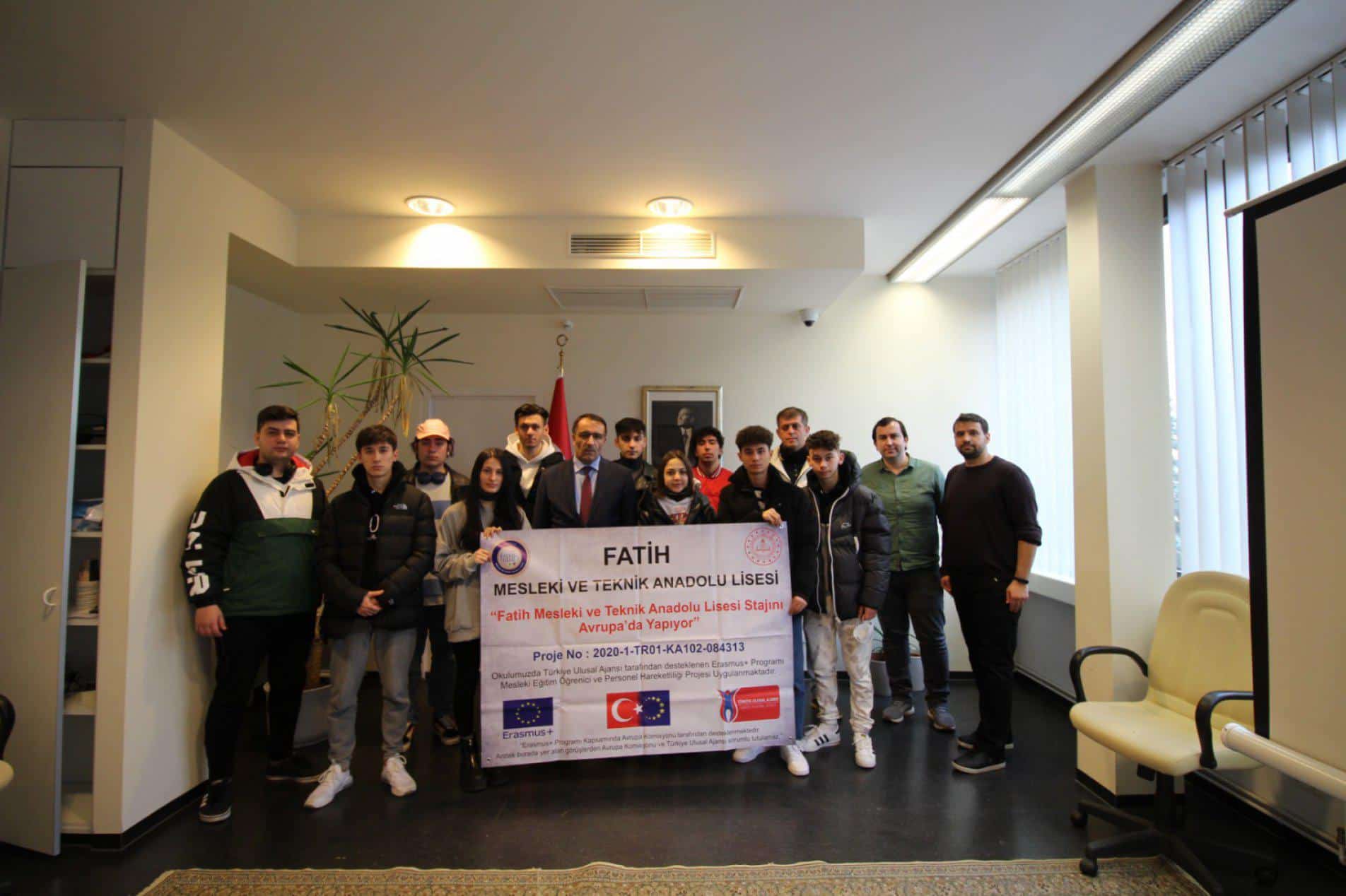 Giresun Fatih M.T.A.L. Stajını Berlin’de Yapıyor