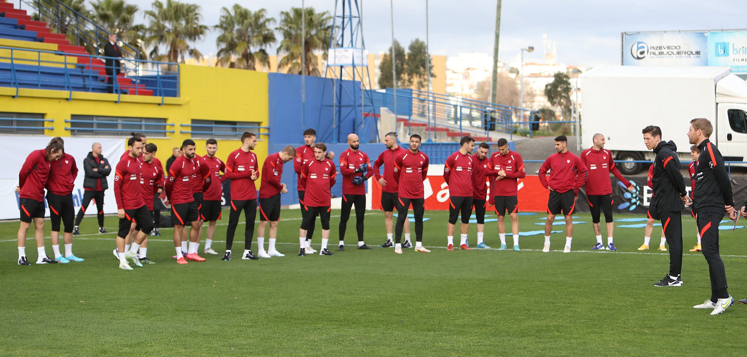 A Milli Takım, Portekiz Maçının Hazırlıklarına Başladı