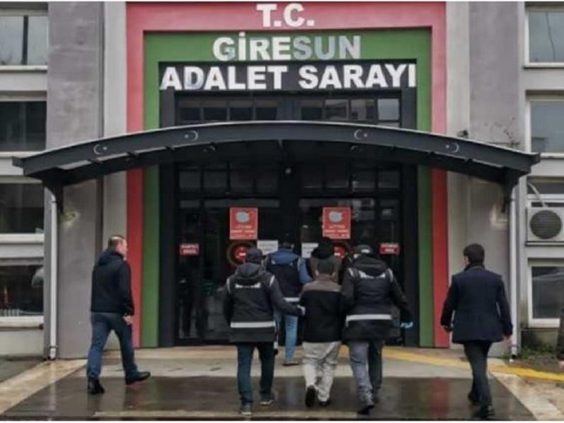 Giresun merkezli dolandırıcılık operasyonunda 2 şüpheli tutuklandı