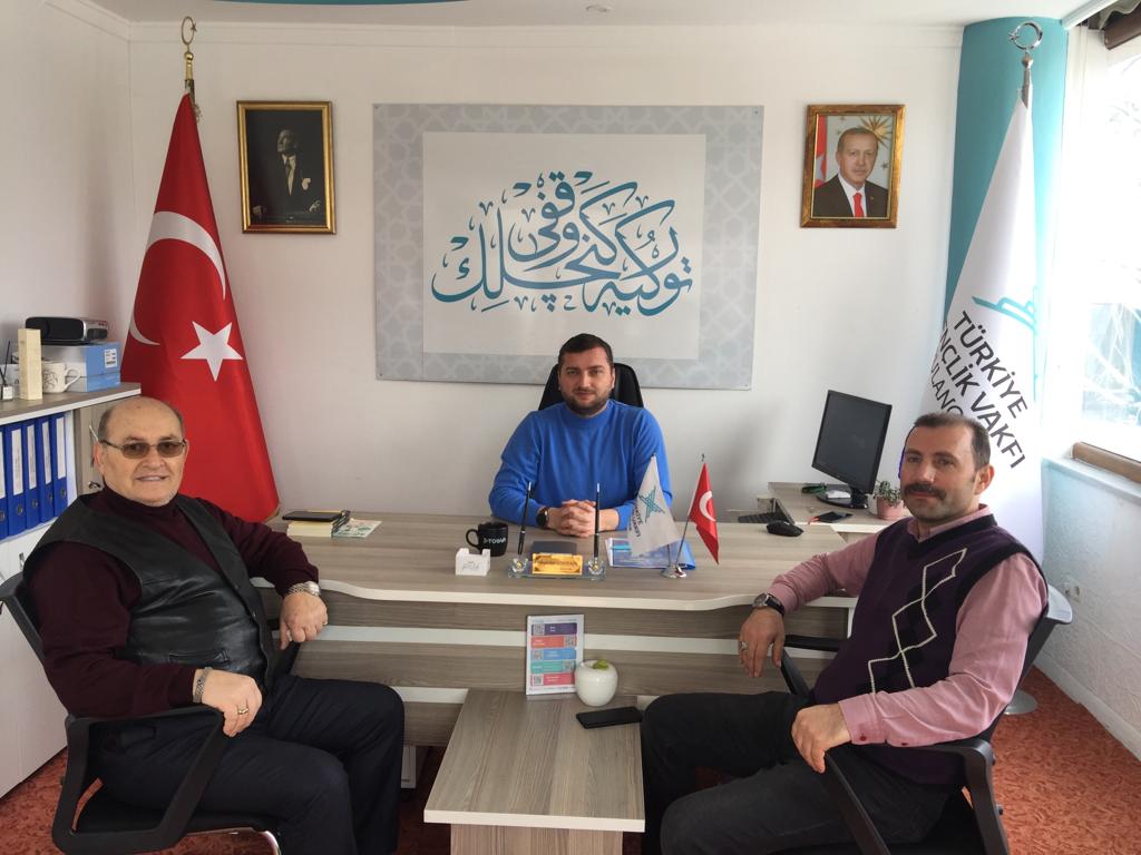 Ali Yıldırım ve Osman Kıroğlu’ndan TÜGVA Bulancak’a Ziyaret