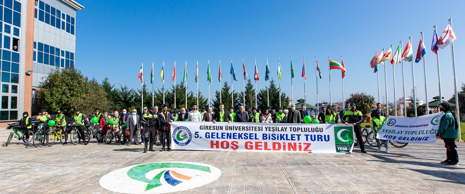 GRÜ Yeşilay Topluluğundan “5. Geleneksel Bisiklet Turu”