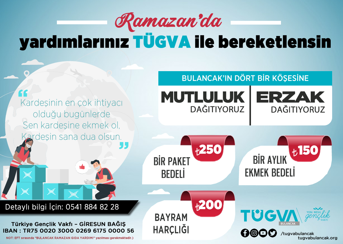TÜGVA Bulancak Ramazan Çalışmalarına Hazırlanıyor