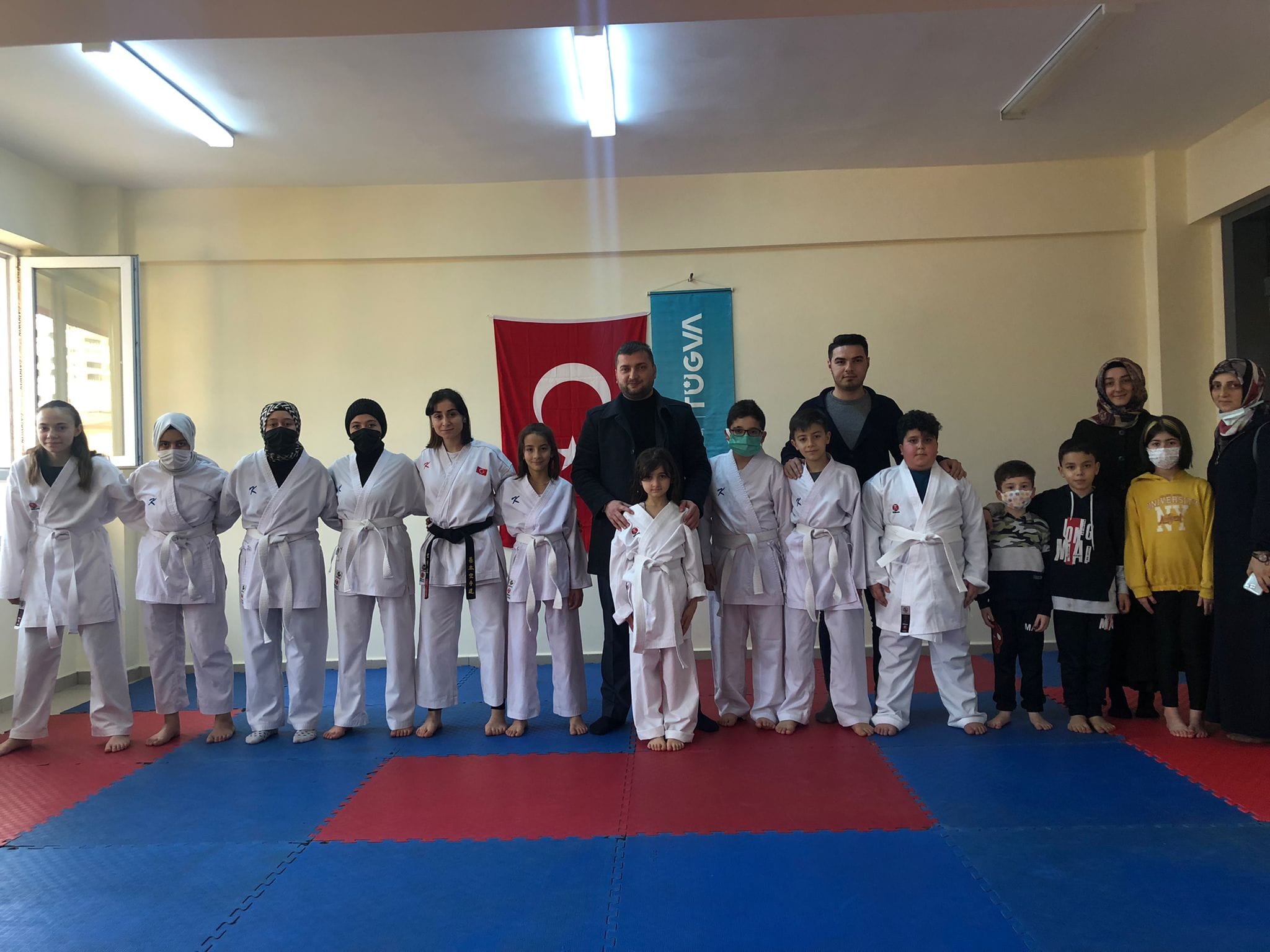 TÜGVA Bulancak Karate Kursları 100’e yakın öğrenci ile devam ediyor