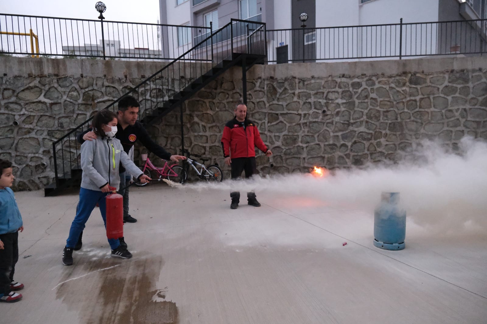 Giresun İtfaiyesi’nden Yangın Güvenlik Eğitimi