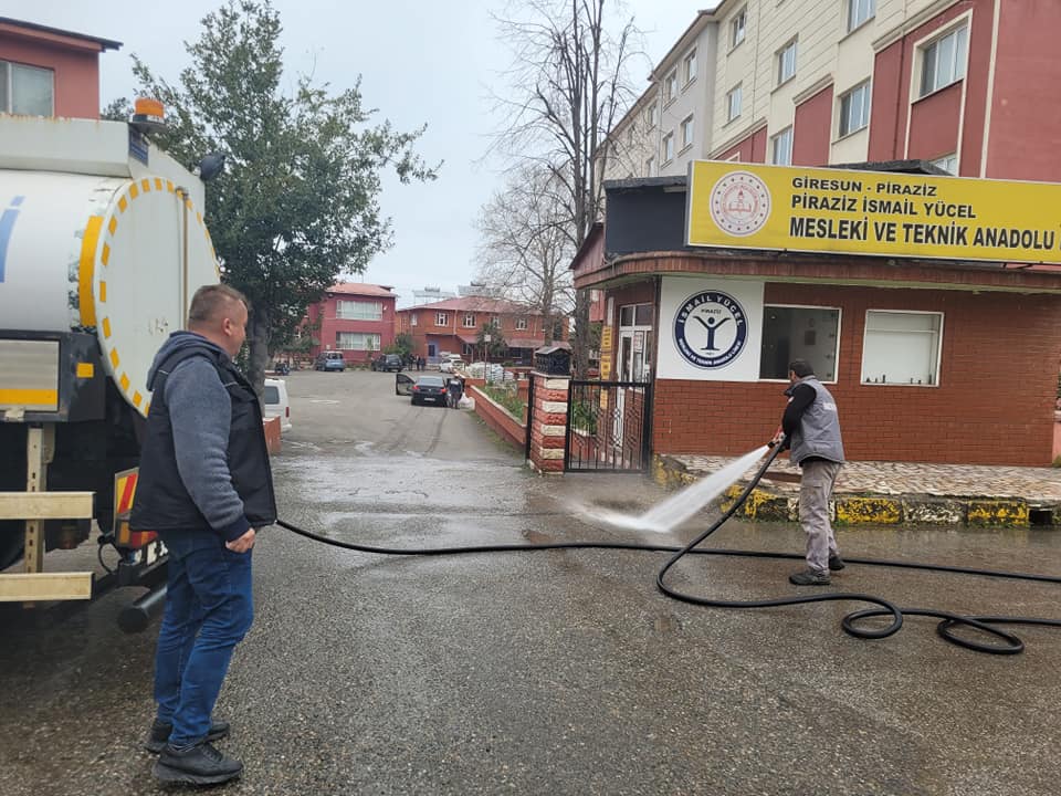 Piraziz Belediyesi’nden Bahar Temizliği