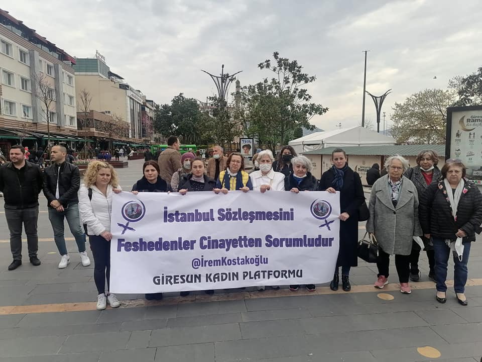 “İstanbul Sözleşmesini Feshedenler Cinayetten Sorumludur”
