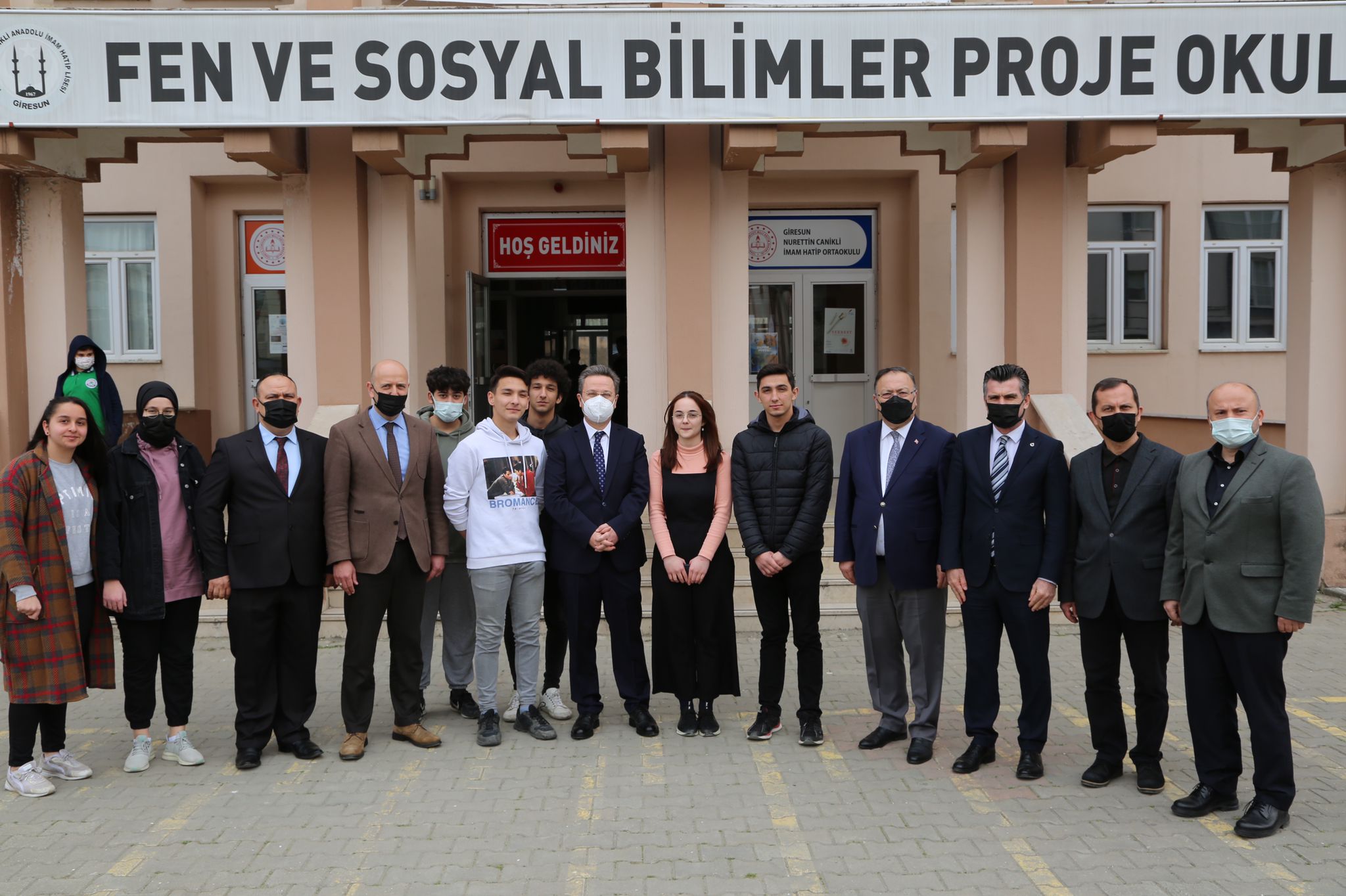 Vali Ünlü, Nurettin Canikli Anadolu İmam Hatip Lisesi’nde İncelemelerde Bulundu