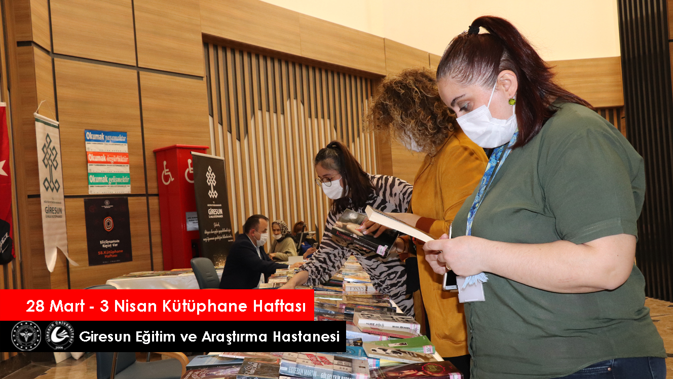 Giresun Eğitim ve Araştırma Hastanesi’nde Kütüphane Haftası Kutlandı