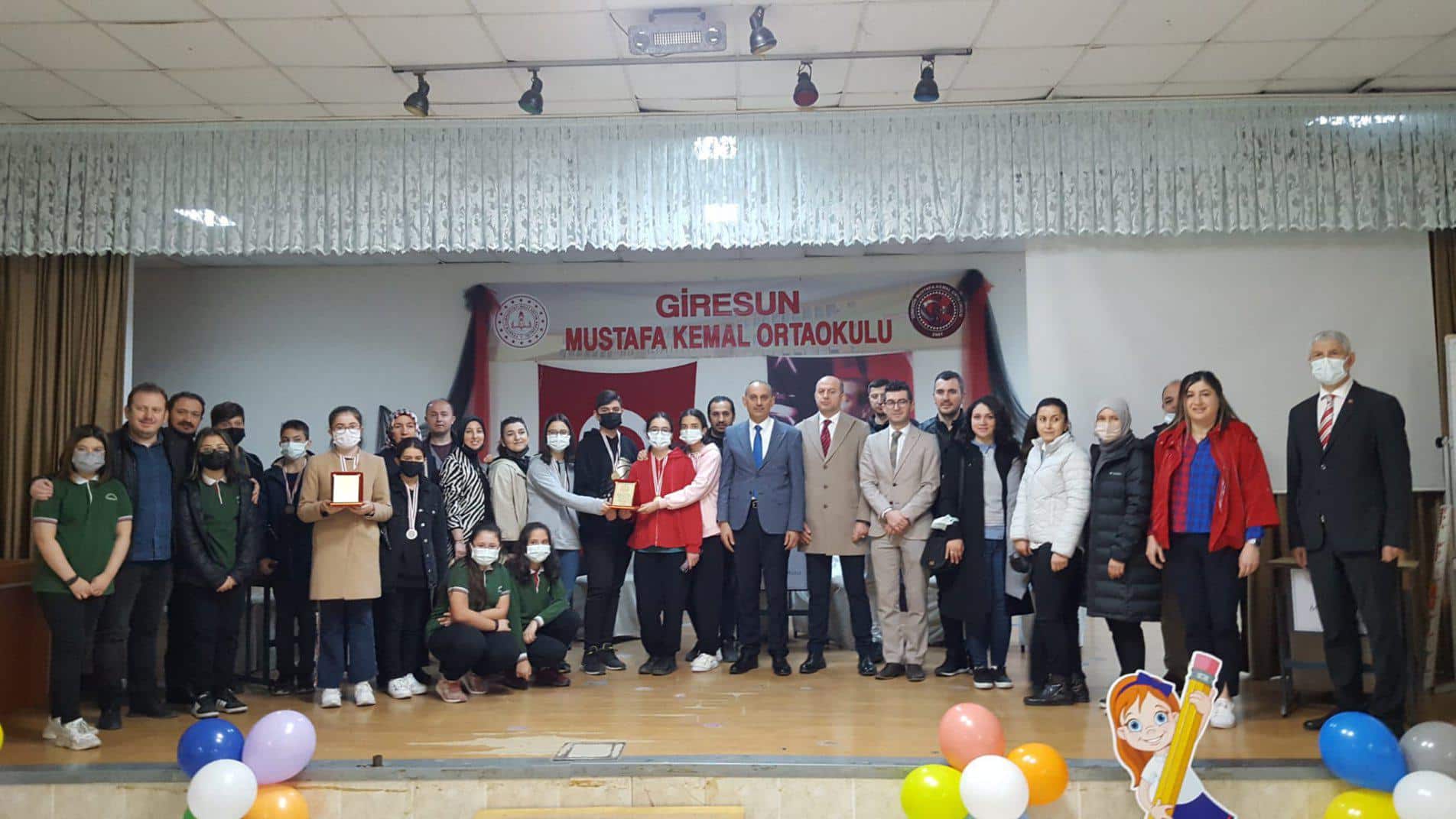 Giresun’da Ortaokullar Arası Bilgi Yarışması İl Finali Yapıldı