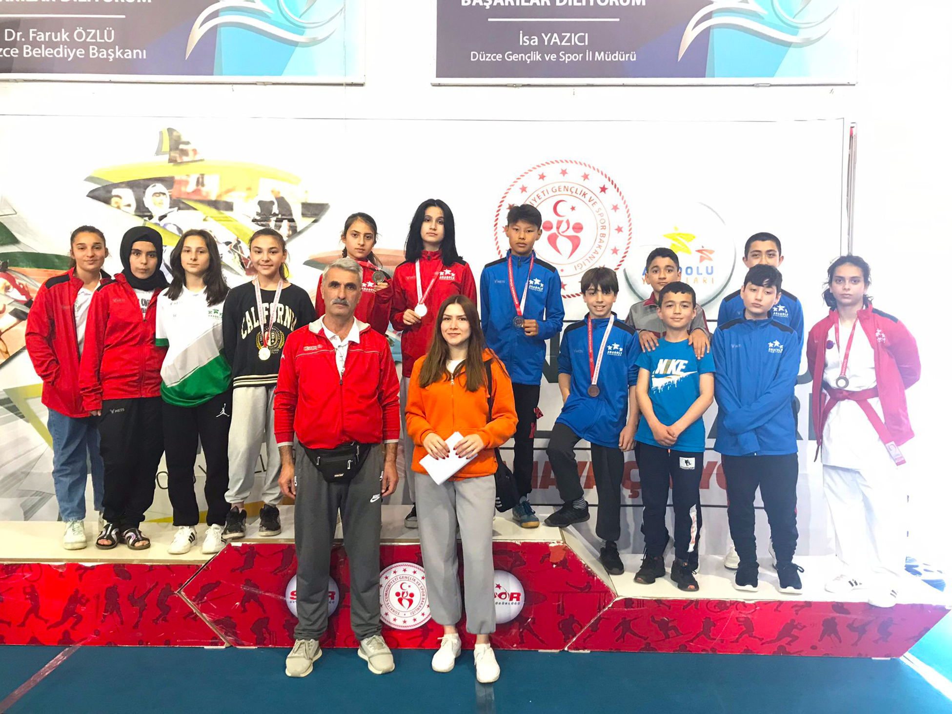 Giresun Karate Kız Takımı Türkiye Finallerinde