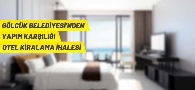 Gölcük Belediyesi’nden irtifak hakkı tesisi