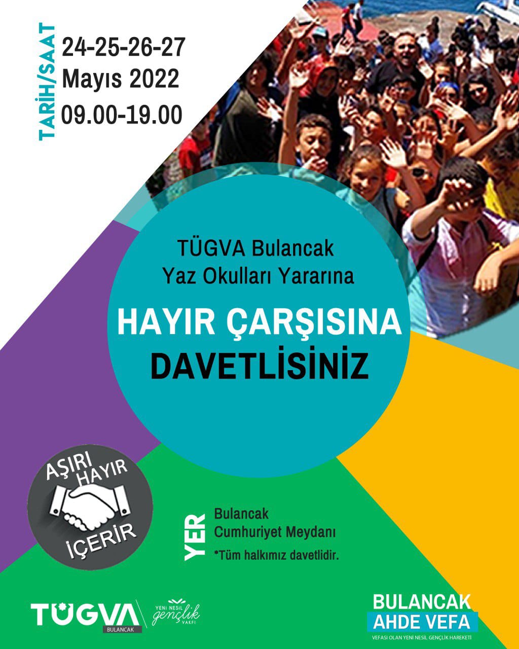 TÜGVA Bulancak Hayır Çarşısı Açılıyor