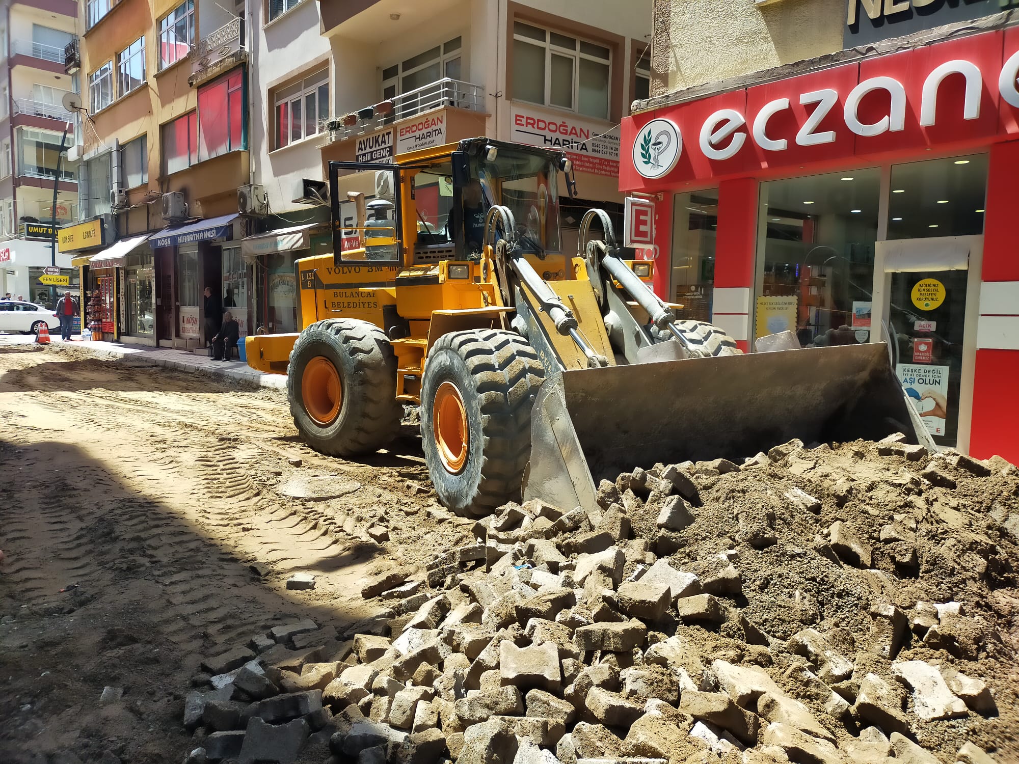 Bulancak’ta Çalışmalar Bayram Sonrası Hızlı Kazandı