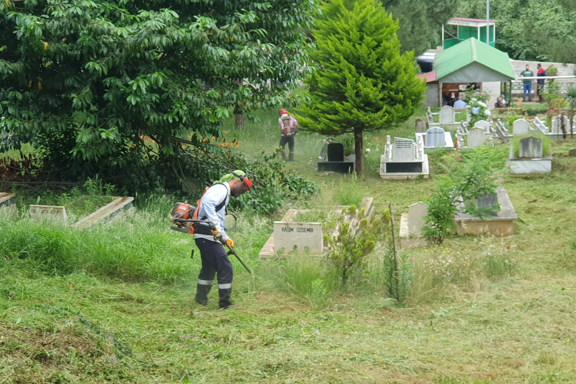 Giresun’da Mezarlıklar Bayrama Hazırlanıyor