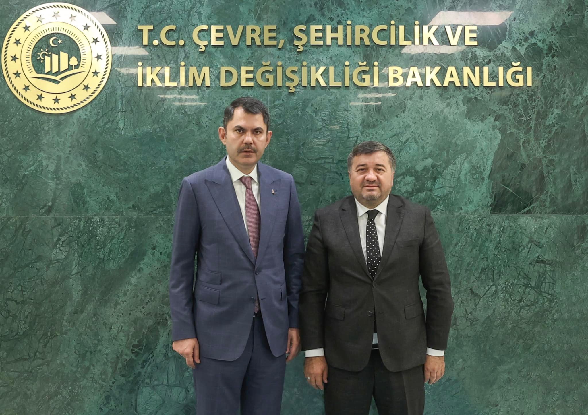 Başkan Şenlikoğlu Bakan Kurum’u Ziyaret Etti