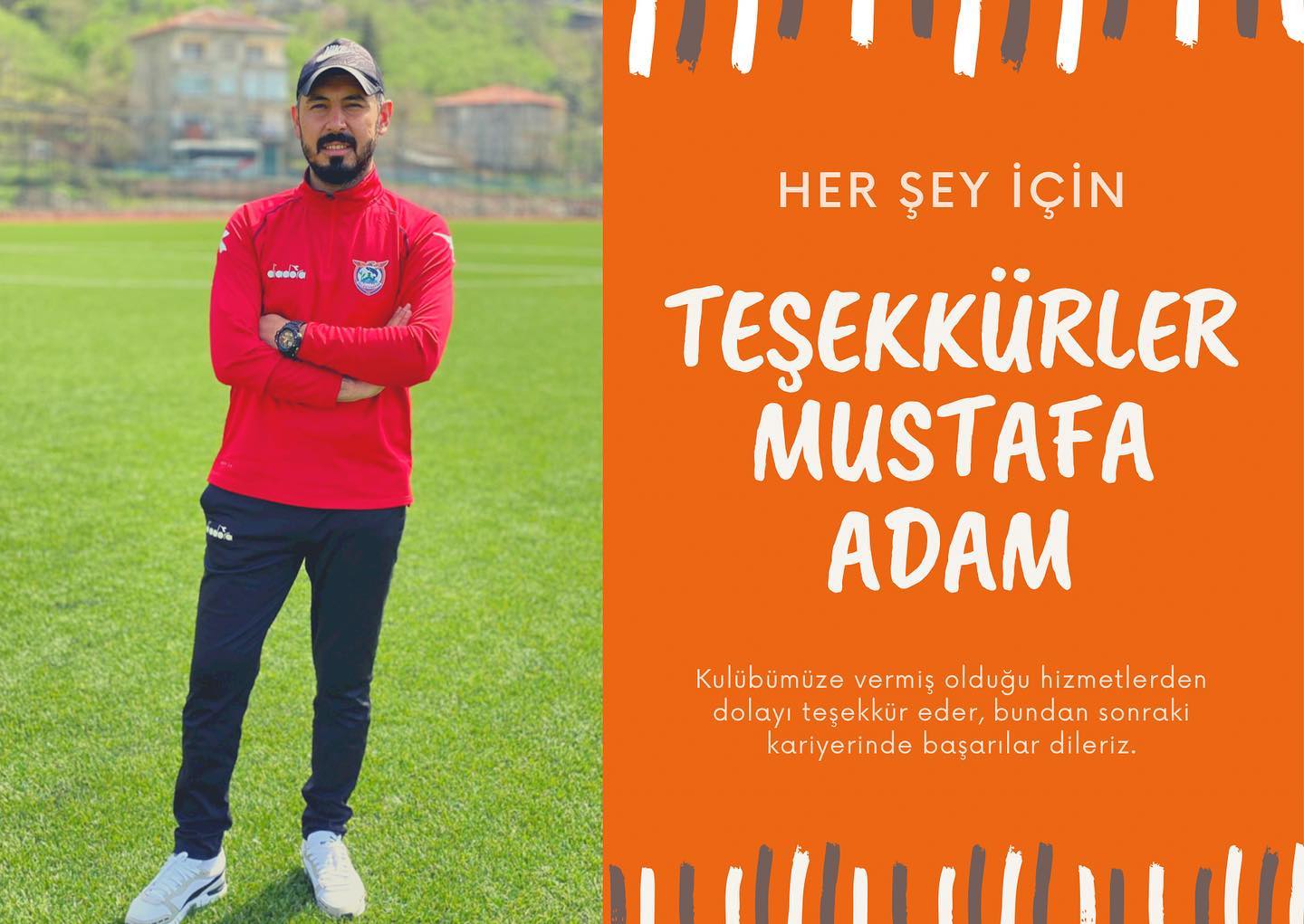 Eynesil Belediyespor Mustafa Adam ile Yollarını Ayırdı