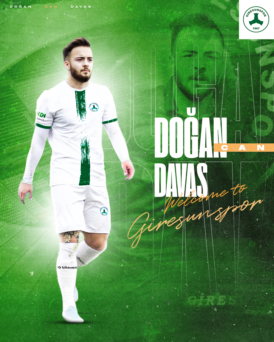 Giresunspor Doğan Can Davas ile Anlaştı