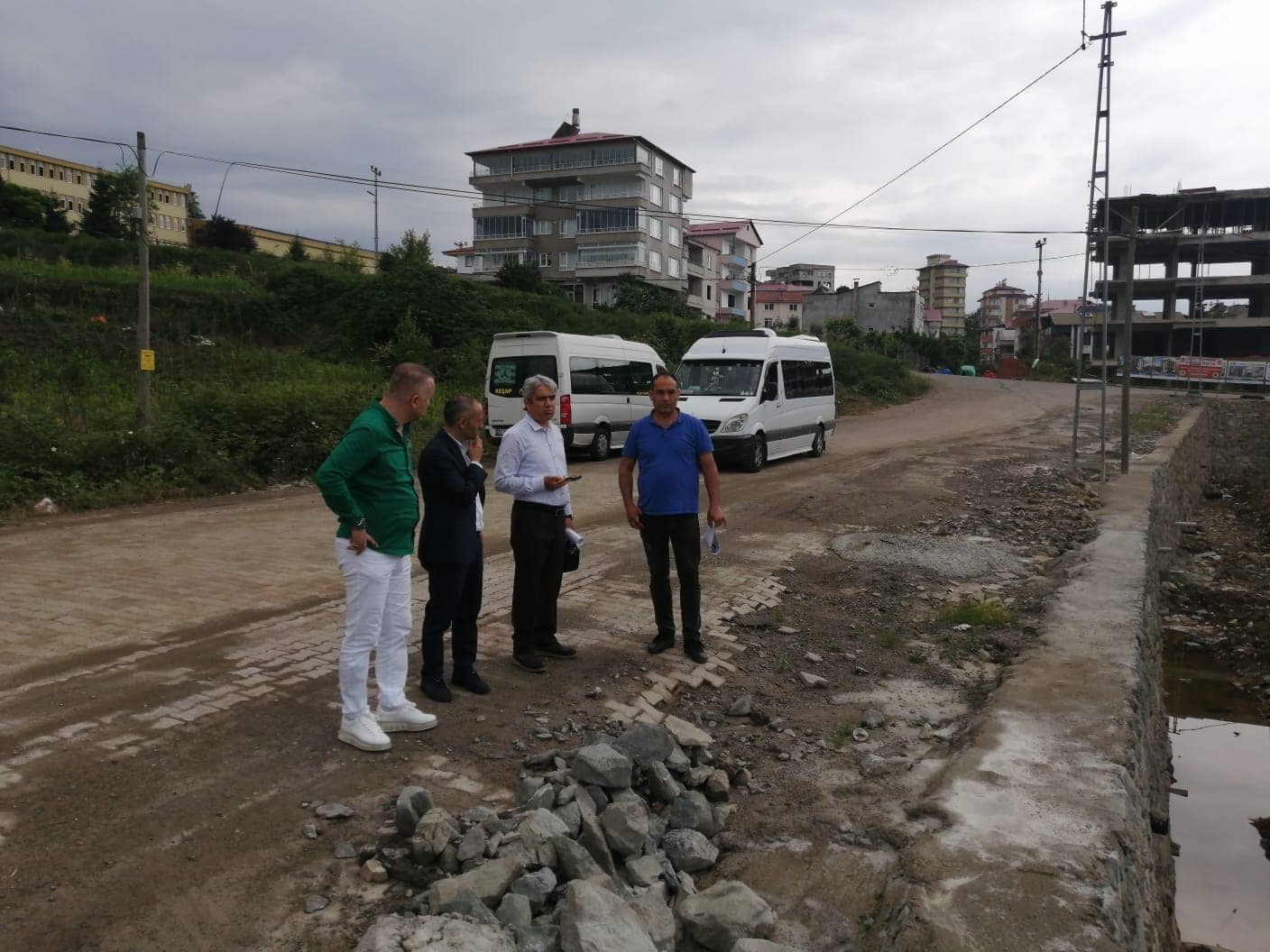 Keşap’ta Trafo ve Elektrik Hatları Yatırımları İncelendi