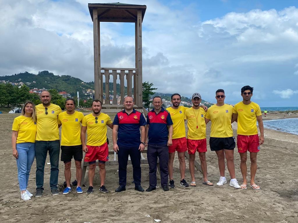 Giresun’da Cankurtaranlar Görev Başında