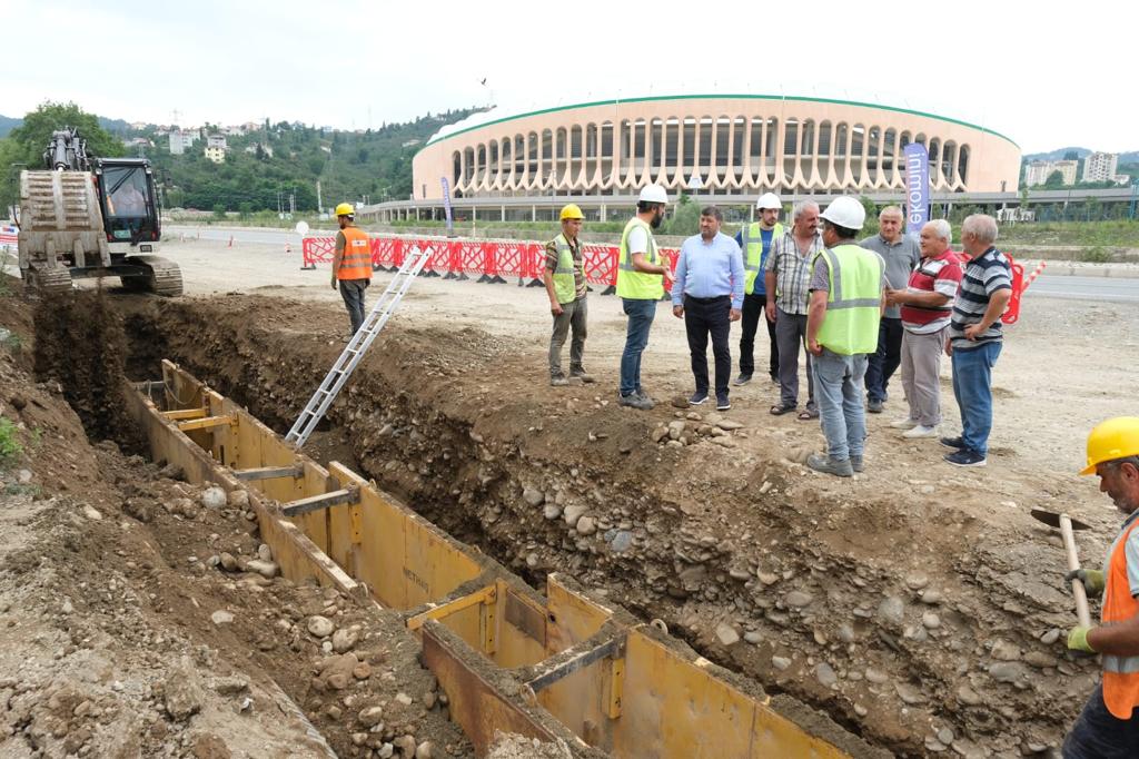 Atıksu Arıtma Tesisi ve Kanalizasyon Hattı Projesi Sürüyor