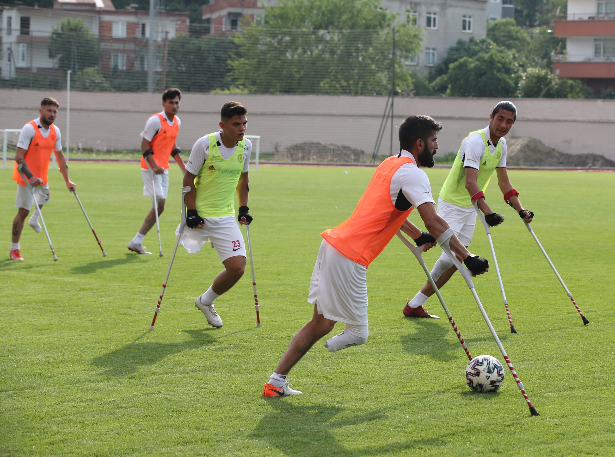 Ampute Milli Futbol Takımı Bulancak’ta Çalışmalarını Sürdürüyor