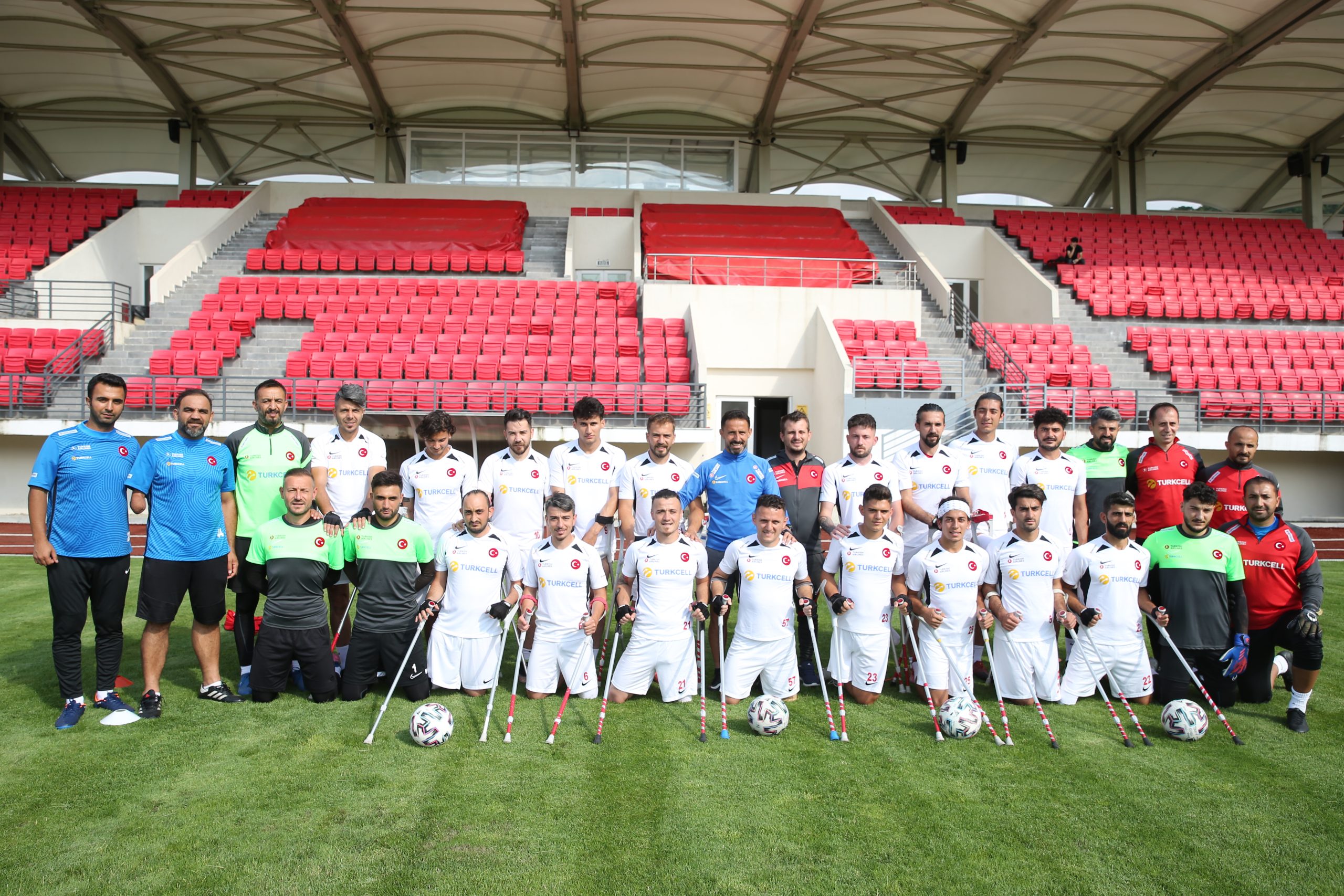 Ampute Milli Futbol Takımı’nın Giresun Kampı Başladı