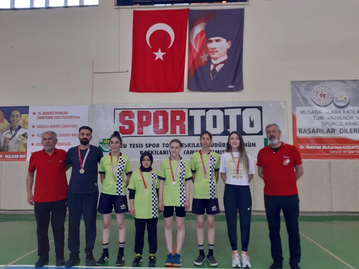 Giresun Badminton Kız Takımı Türkiye Finaline Yükseldi