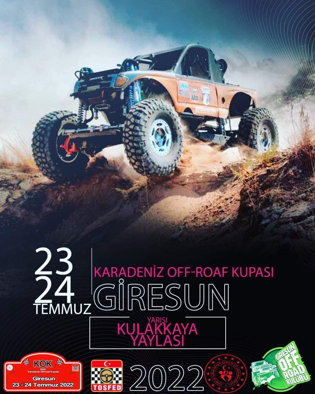 Kulakkaya’da Off Road Coşkusu Adrenalin Tutkunlarını Bir Araya Getirecek