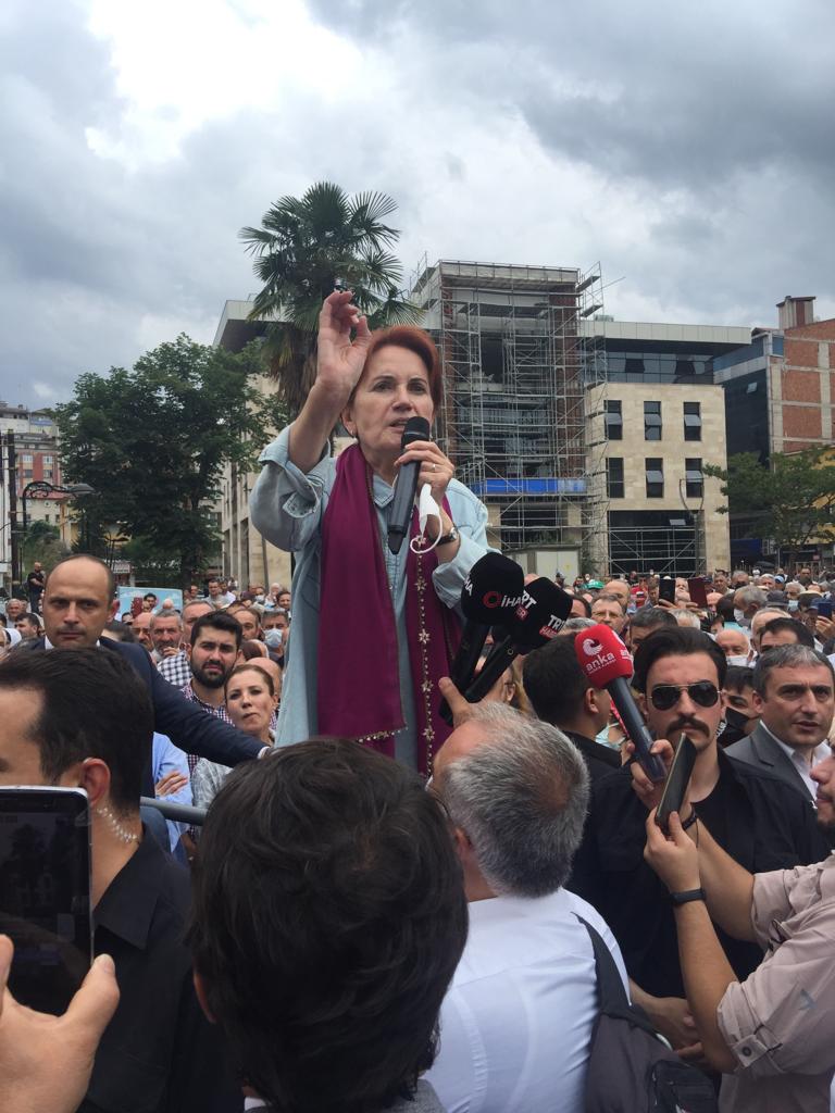GİRESUN’DA MERAL AKŞENER RÜZGARI!