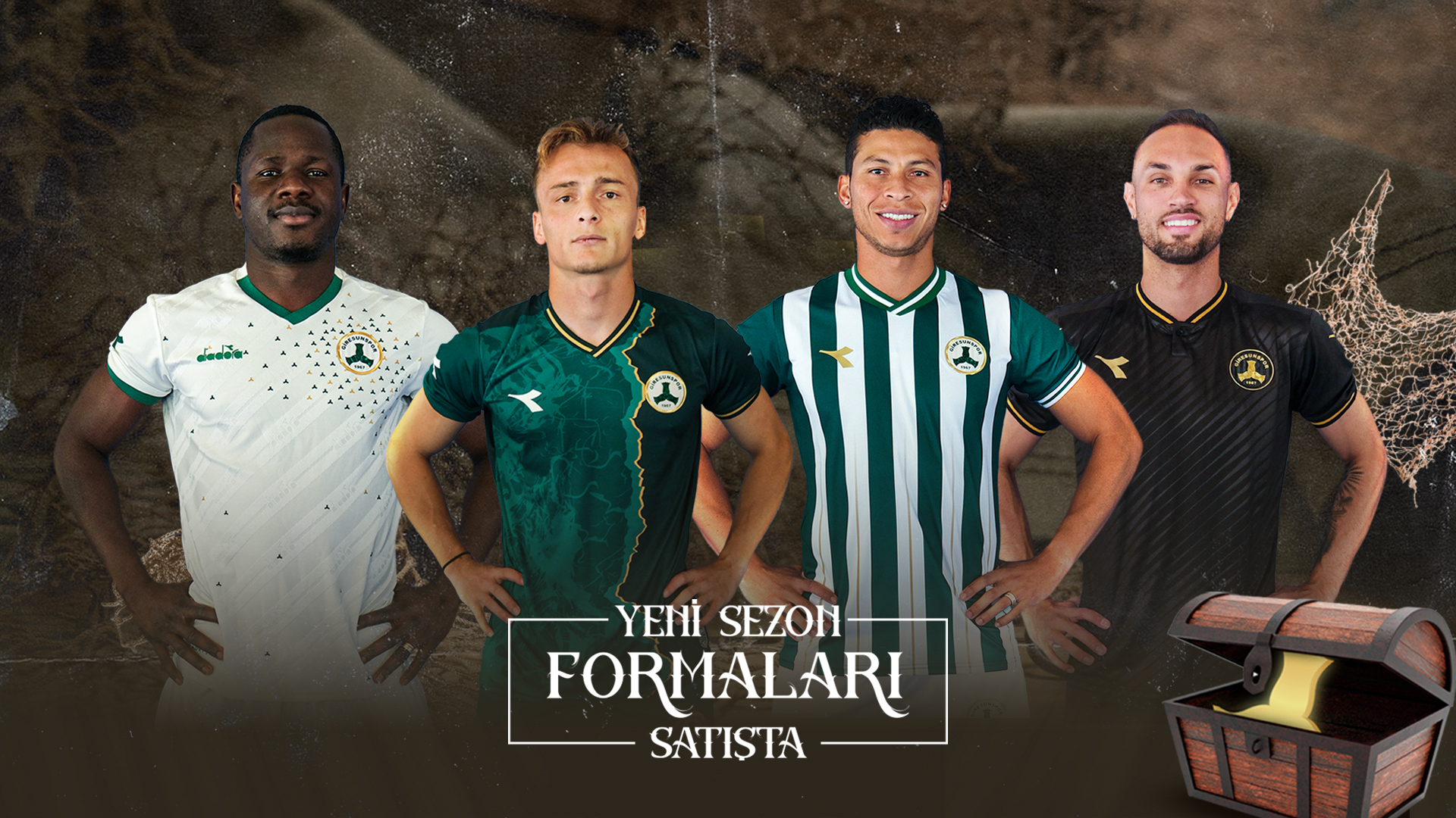 Giresunspor’un Yeni Sezon Formaları Satışta