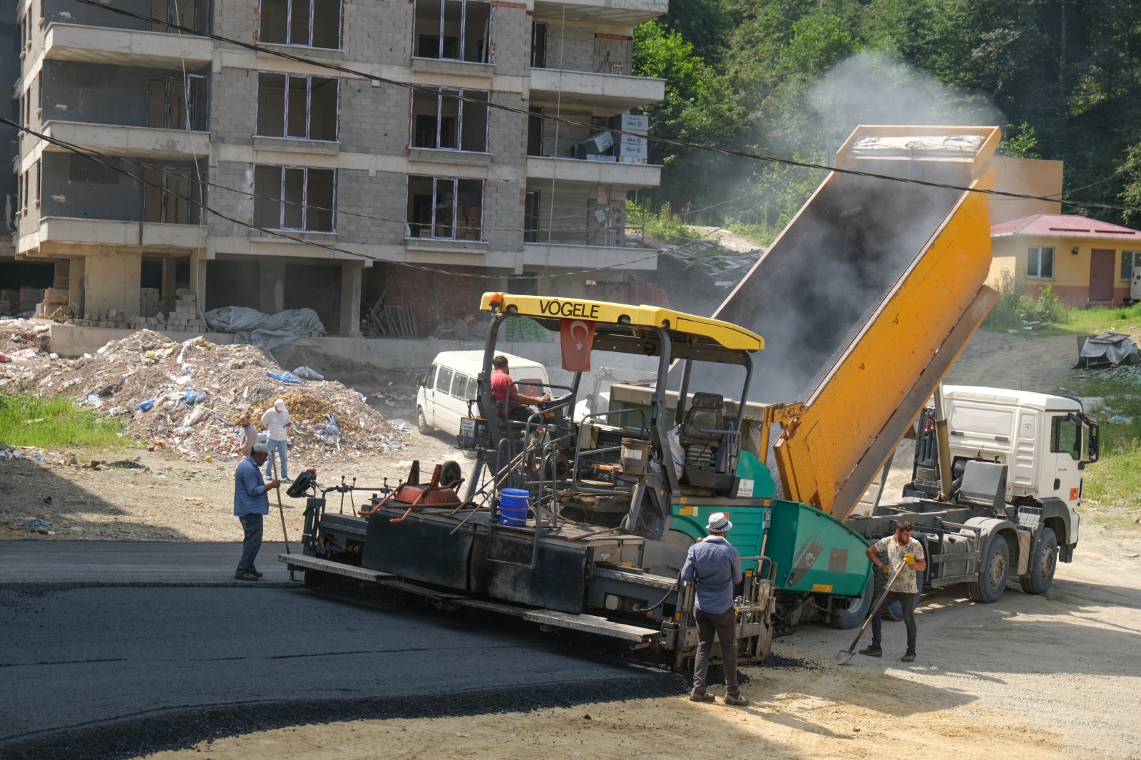 Giresun Belediyesi’nden Daha Modern ve Daha Konforlu Yol Seferberliği