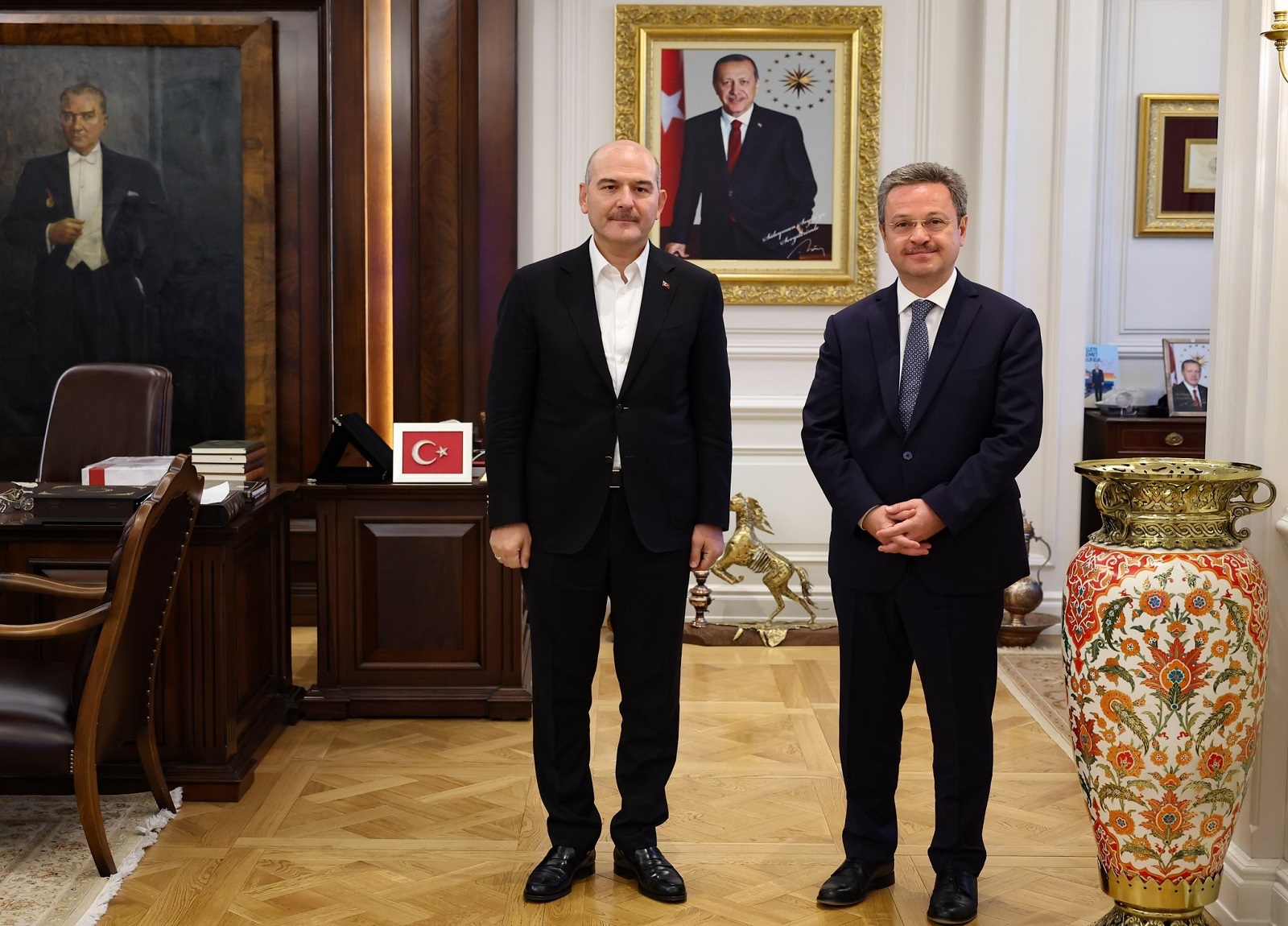 Vali Enver Ünlü, Ankara’da  Bir Dizi Ziyarette Bulundu