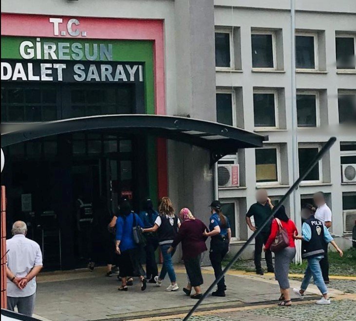 Giresun’da Fuhuş Operasyonunda Yakalanan 5 Kişi Tutuklandı